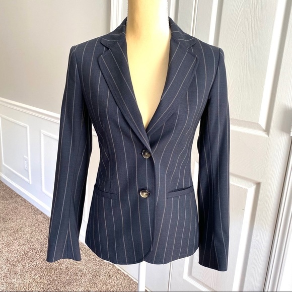 Theory Cora striped blazer - Picture 6 of 8